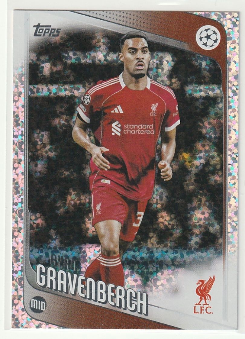 Topps Carte collezionabili: 2025-26 Topps UCC Flagship Ryan Gravenberch Holo Foil – Nuovo (secondo la descrizione) da Biel/Bienne venduto da historian-198