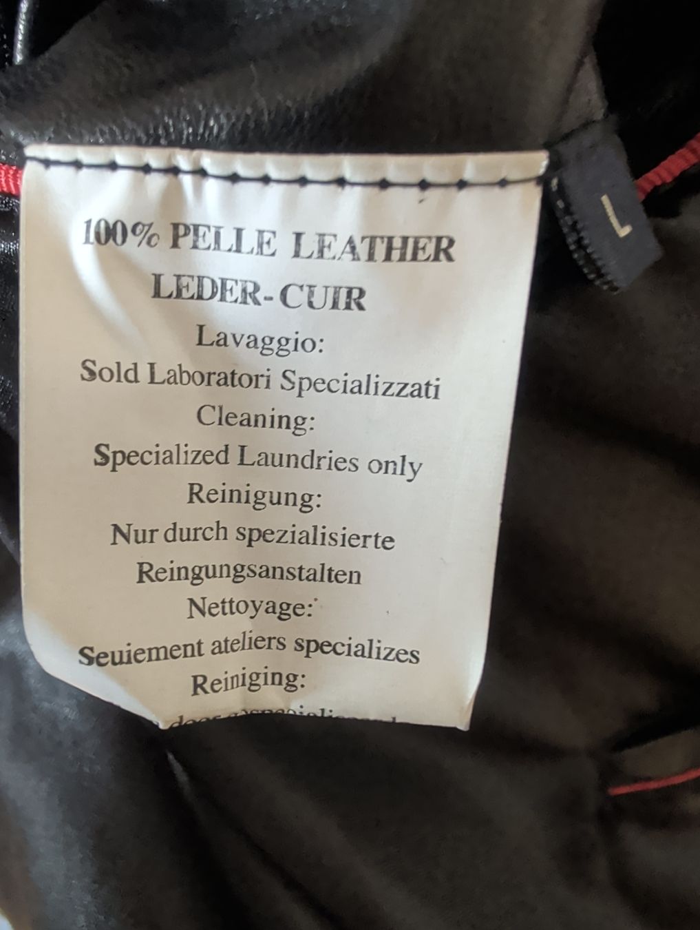 Giacche: Schwarze Lederjacke von WARREN & PARKER, Grösse L – Nuovo (secondo la descrizione) da Zürich venduto da lizzie_26 5