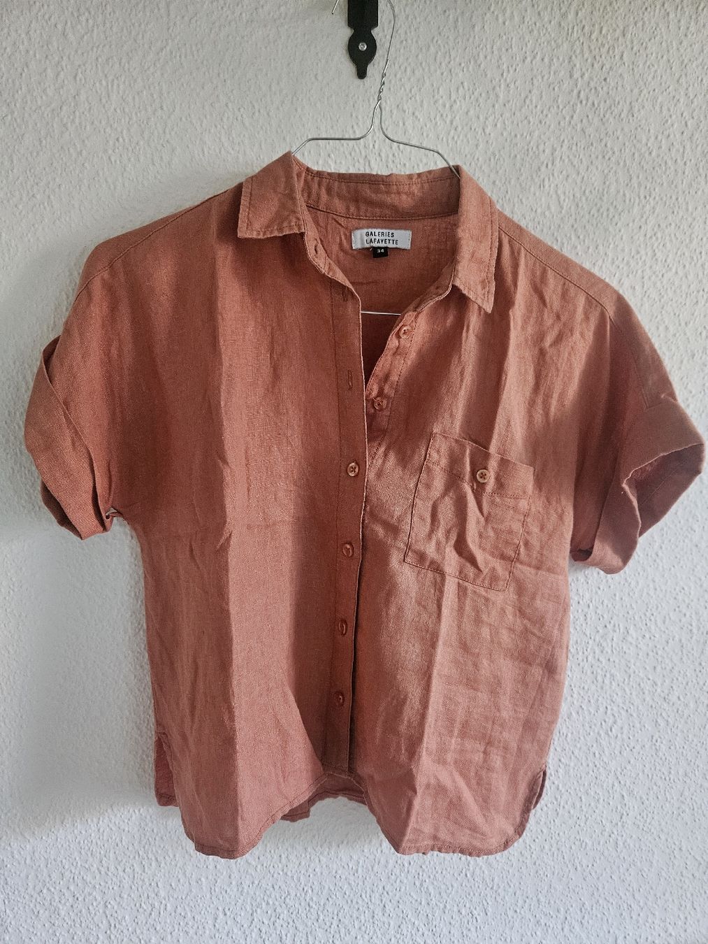 Camicette: Hemd 100% Leinen Galeries Lafayette XS – Usato da Zürich venduto da SarinaE