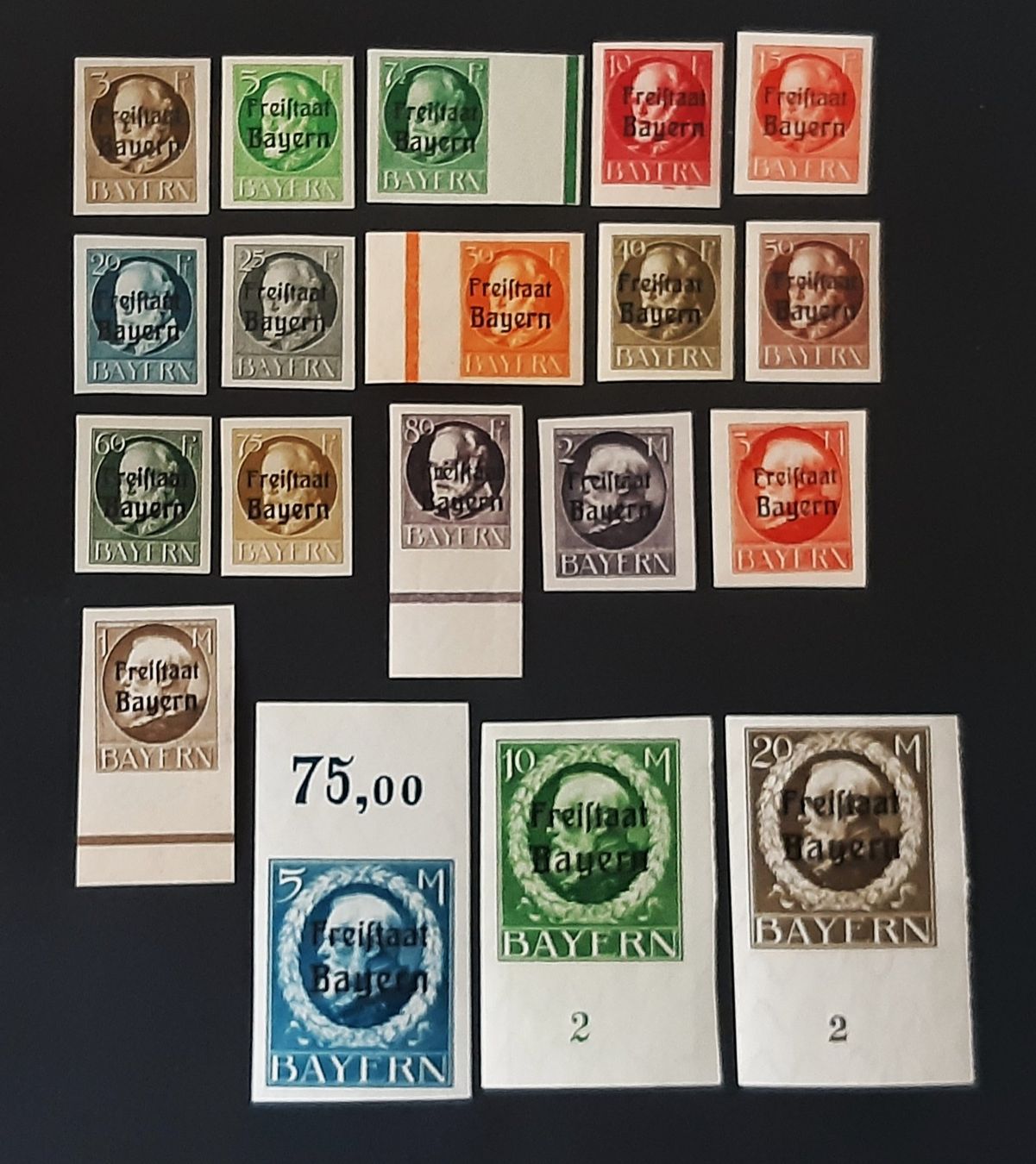 Tutti i francobolli: Bayern 1919** – Nuovo (secondo la descrizione) da Ebikon venduto da smartbox