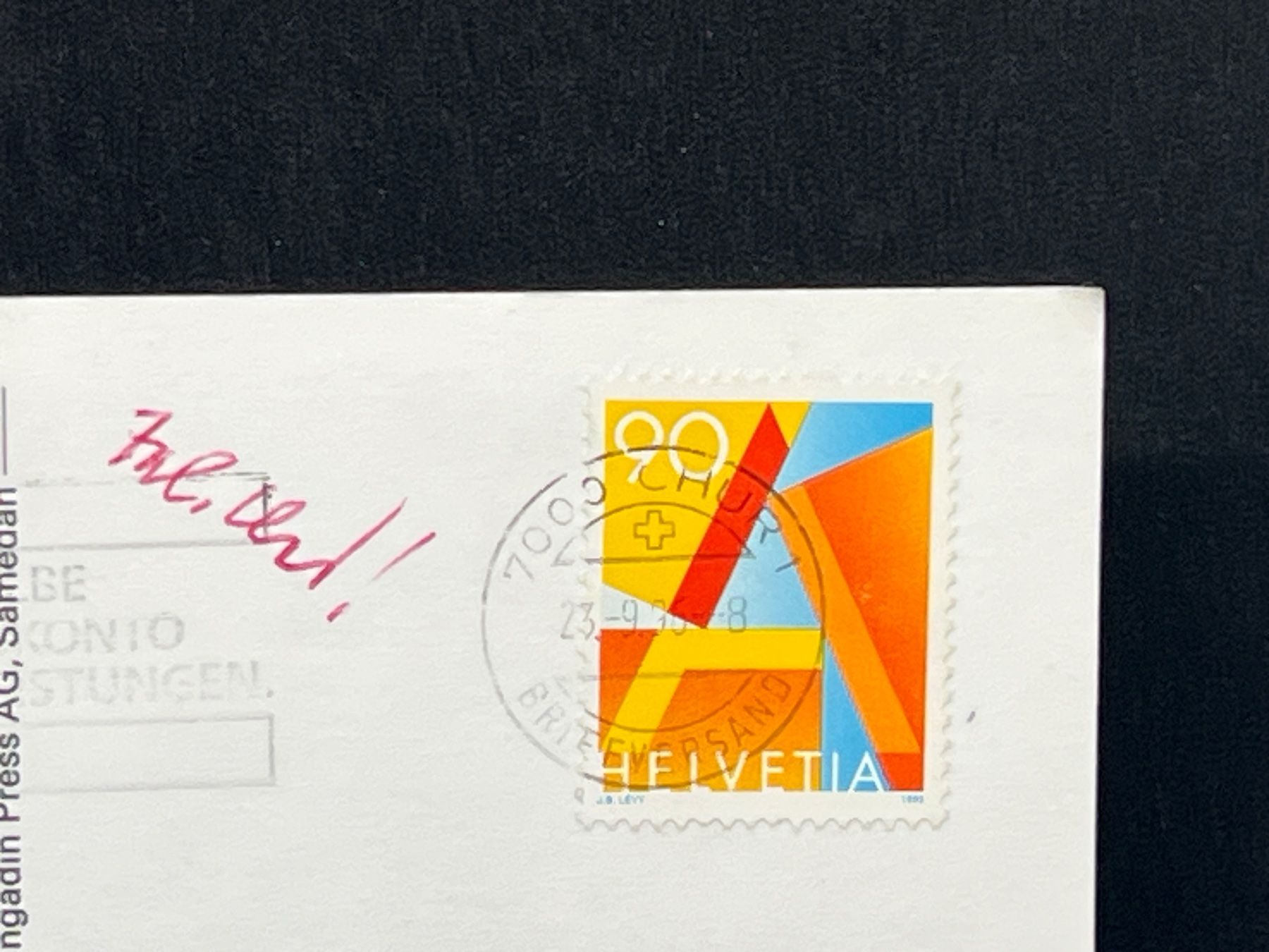 Cartoline postali: Bergün – Usato da Widnau venduto da Brusi9 1