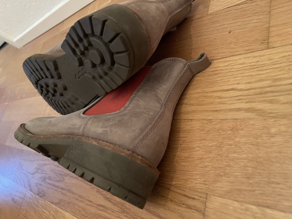 Ecco Scarpe da donna: Ecco Ankle Boots Leder Grösse 40 - Sand – Nuovo (secondo la descrizione) da Basel venduto da Legolaze1 4