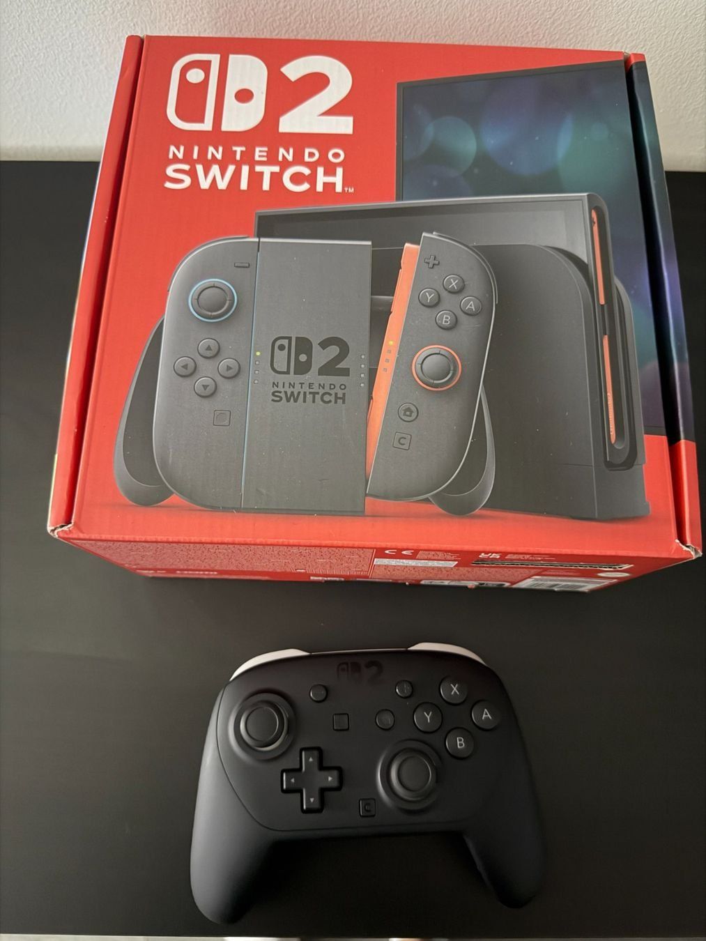Nintendo Konsolen: Nintendo Switch 2  + Pro Controller – Neu (gemäss Beschreibung) aus Lugano von pandux24