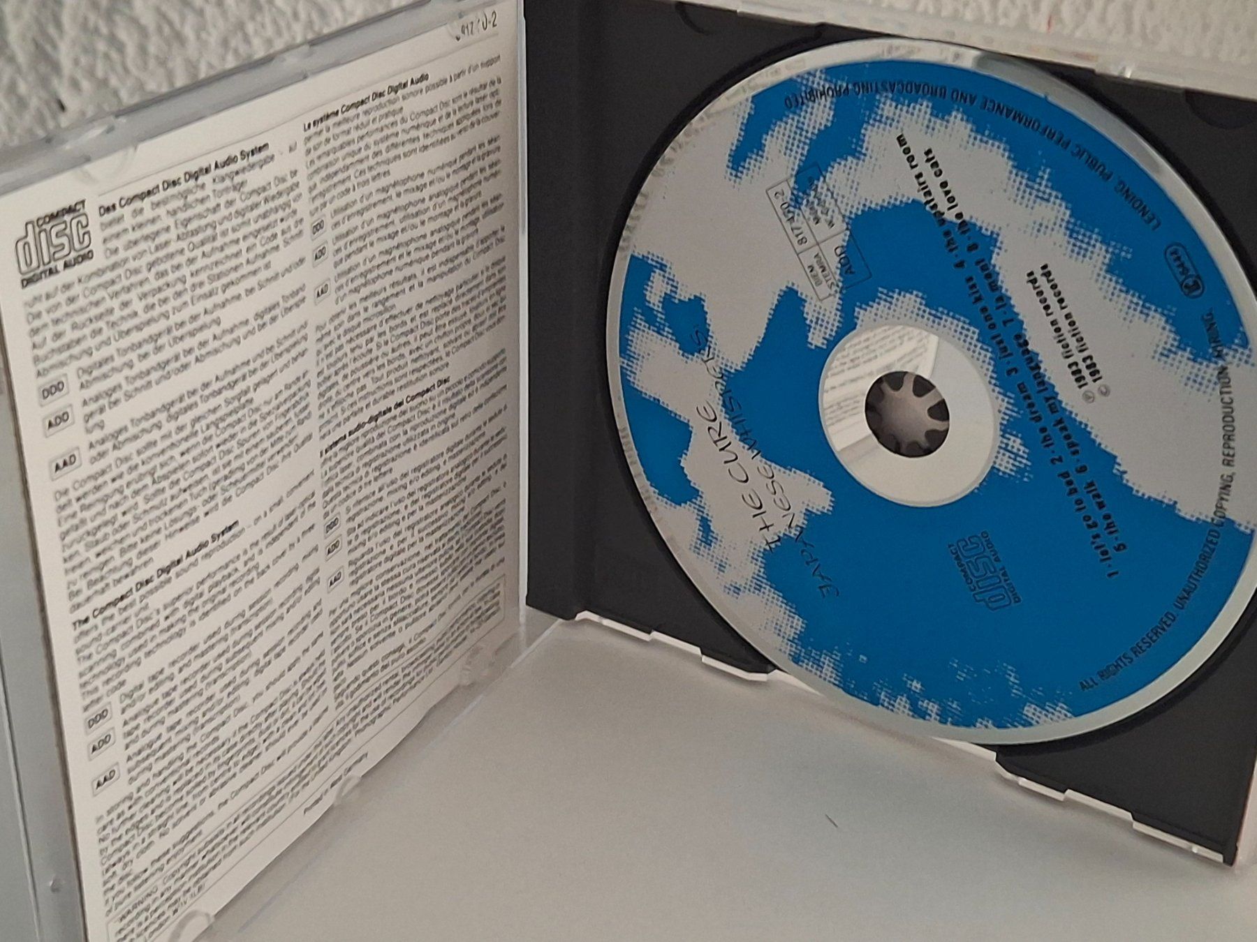 CD: CD The Cure  -Japanese Whispers – Usato da Aarberg venduto da Jackup1 2