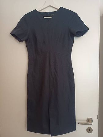 Blaues Kleid mit Wolle und Kaschmir von Cos