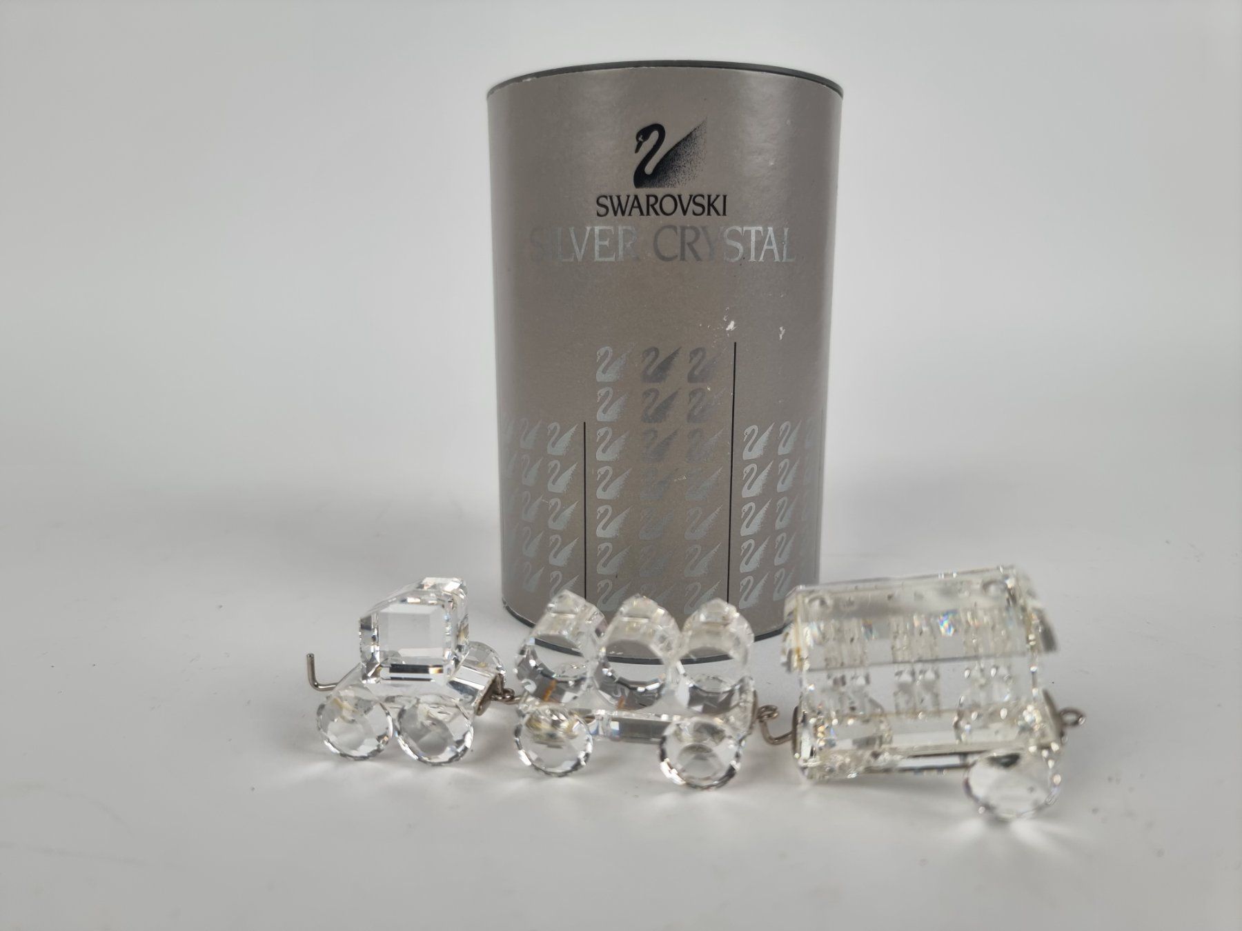 Swarovski Statuette: Swarovski Crystal dreigliedriger Zug – Usato da Urtenen-Schönbühl venduto da Restwert_Schoenbuehl 1