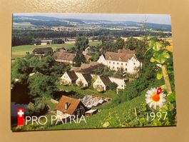 Pro Patria 1997 Briefmarkenheft 1.Tag
