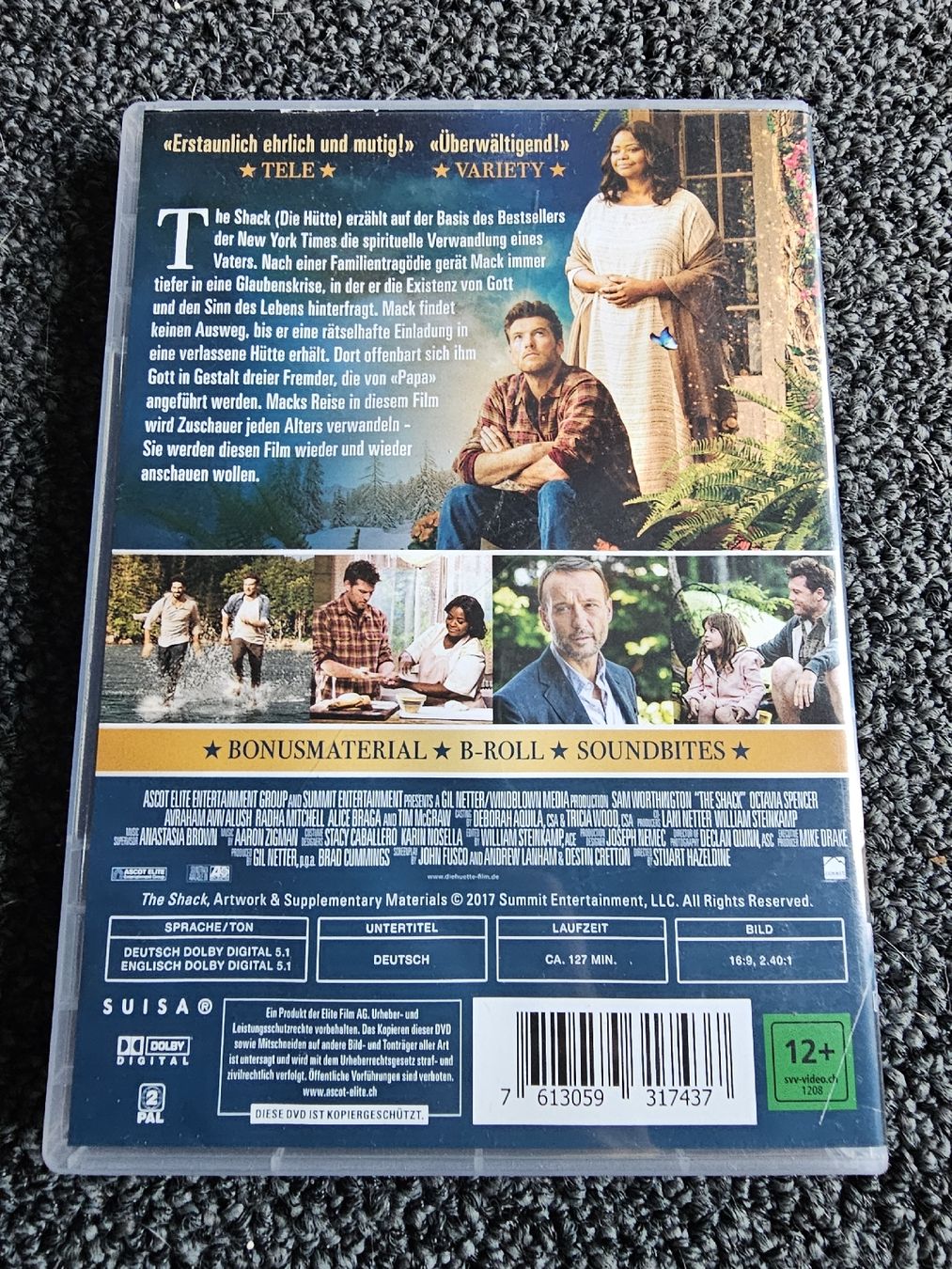 Alle DVDs: Die Hütte Ein Wochenende mit Gott (22254) – Gebraucht aus Ruswil von jan_bxl5 1