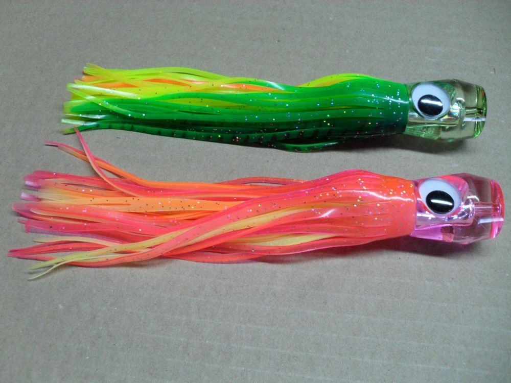 PISCORUSH 30er Set Leuchtende Tintenfisch Köder - Angelköder Für Salzwasser