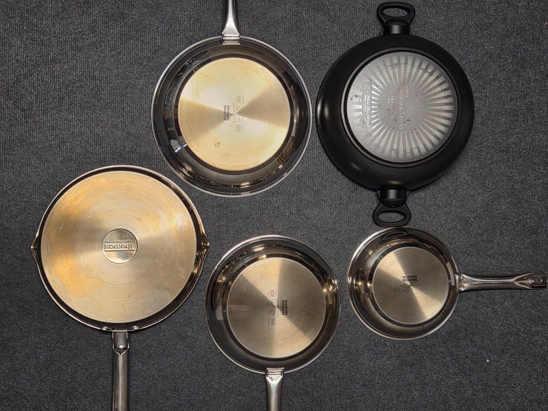 Thomas Padelle: Pfannen SET 5 teilig – Usato da Jaberg venduto da rjdtwo 1