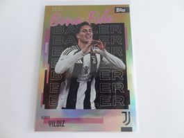 topps Juventus Team Set Kenan Yildiz Bona Fide Baller /50