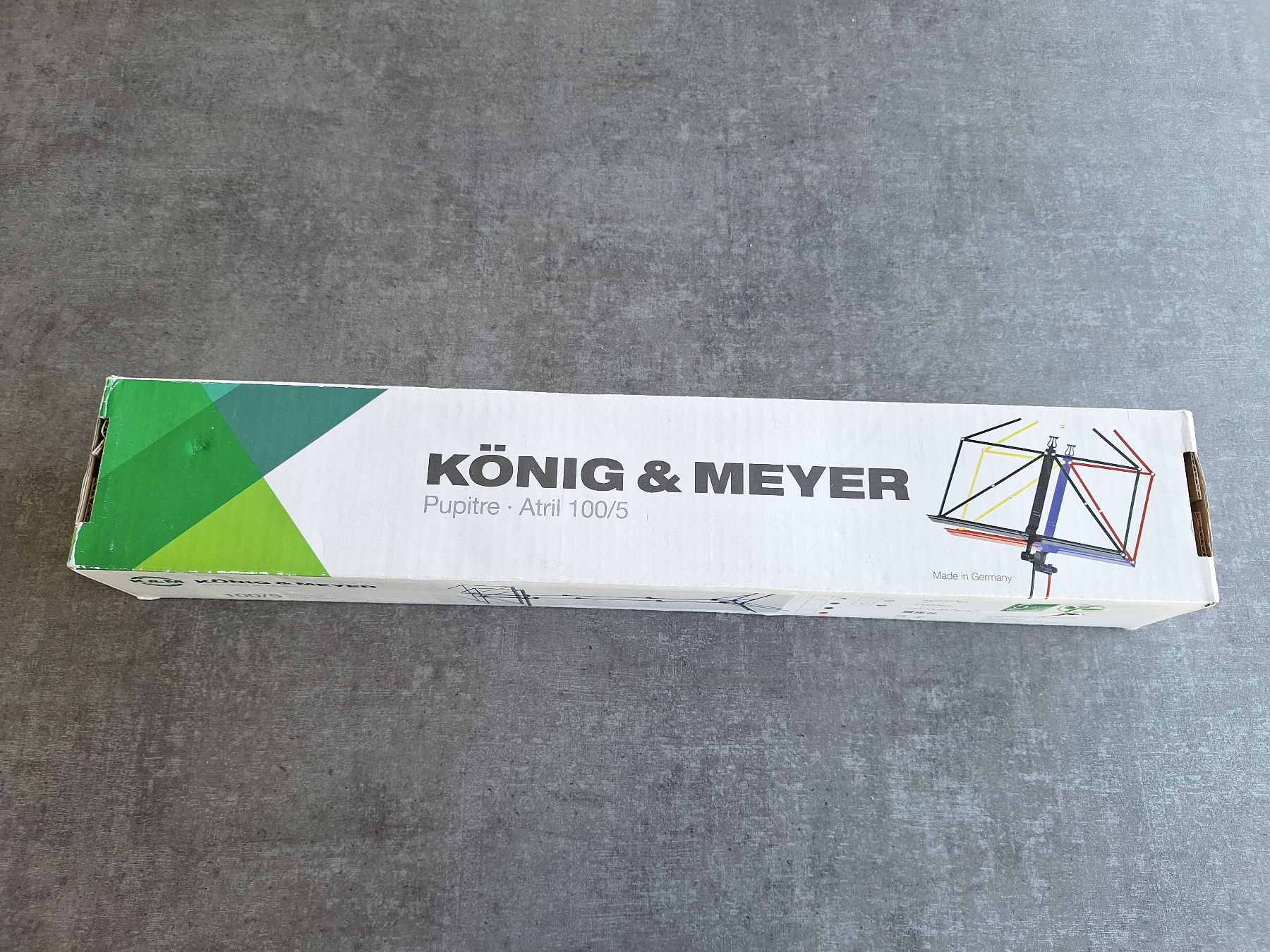 König & Meyer Supporti per strumenti musicali & leggii: Notenständer bunt – Usato da Bözen venduto da ZoraNala 2