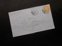 F Mi 50   15C  Brief  Ceres   1871