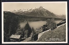 Beatenberg, Beatenbergbahn mit Blick auf