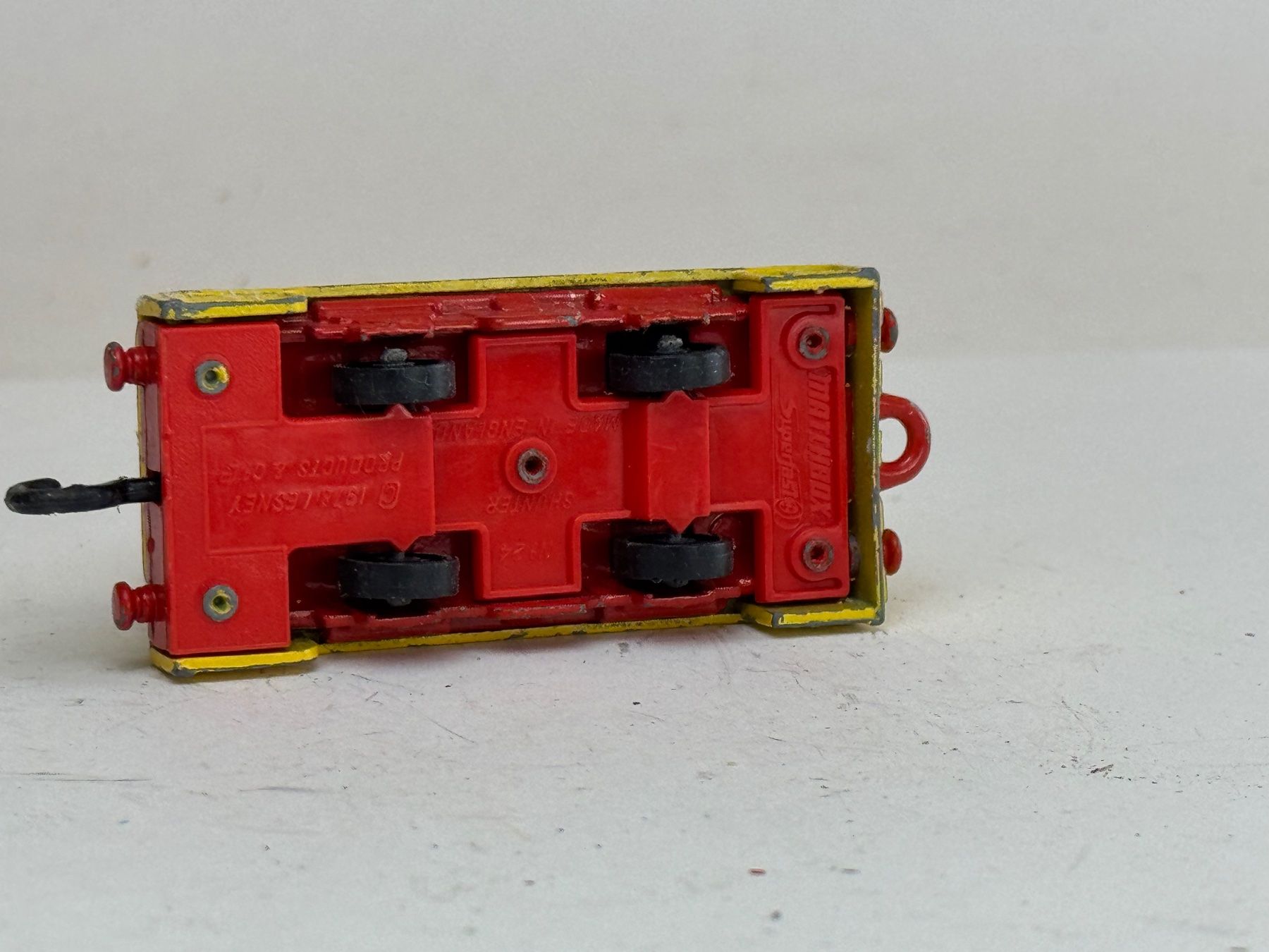 Matchbox Modellini d'auto: GB5- Matchbox Superfast Lokomotive gelb – Usato da Elm venduto da Wikmtz 2