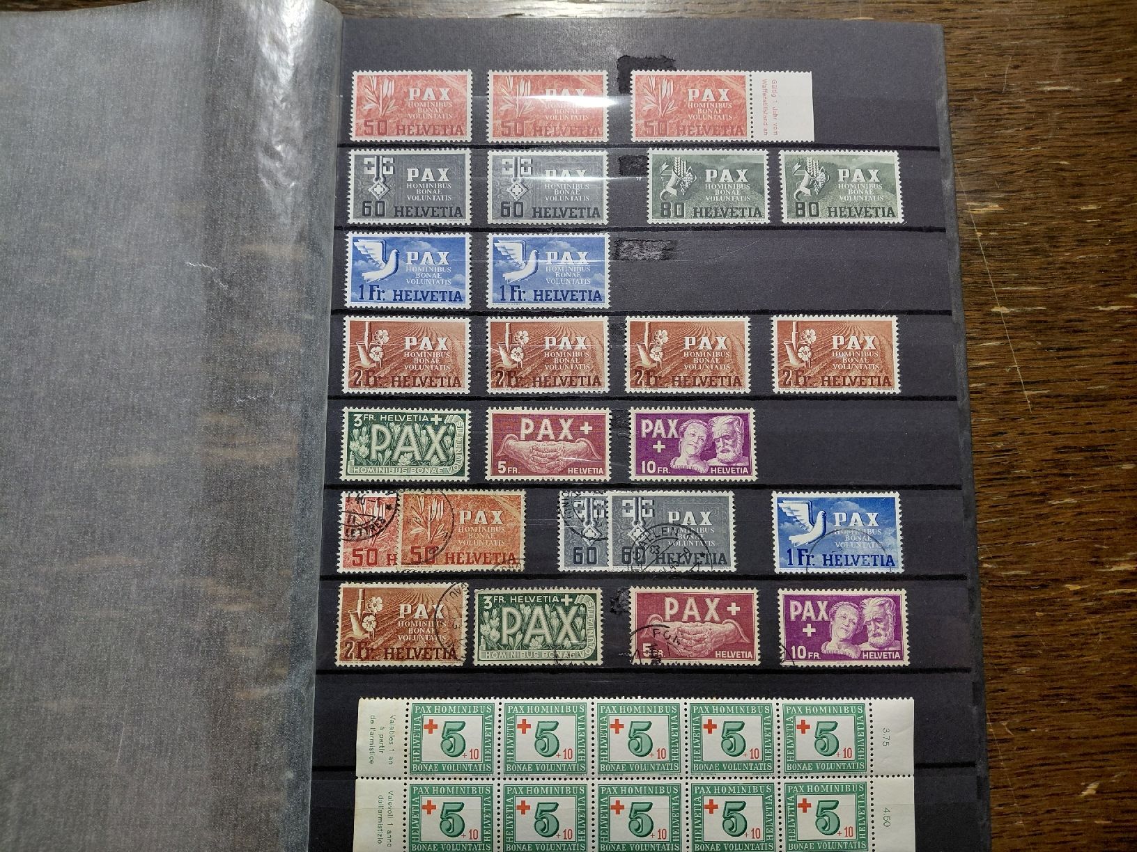 Tous les timbres: Pax Briefmarken  – D'occasion à Riniken par ChriguG75