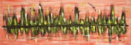 Grosses Gemälde: Skyline