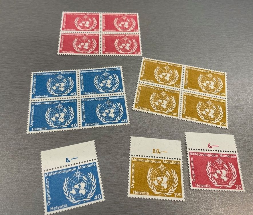 Tutti i francobolli: Dienstmarken grosses meist postfrisches Lot mit Viererblocks – Usato da Sirnach venduto da Melisangi 8