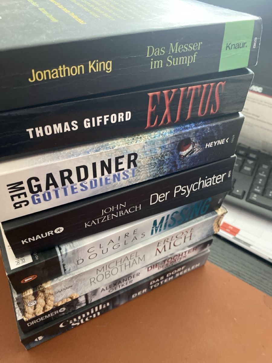 Libri: 8 Thriller Taschenbücher – Usato da Erlinsbach SO venduto da Silverstorm 2