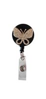 Süsser Butterfly Ausweishalter, Glitzer, Neu & Ungebraucht