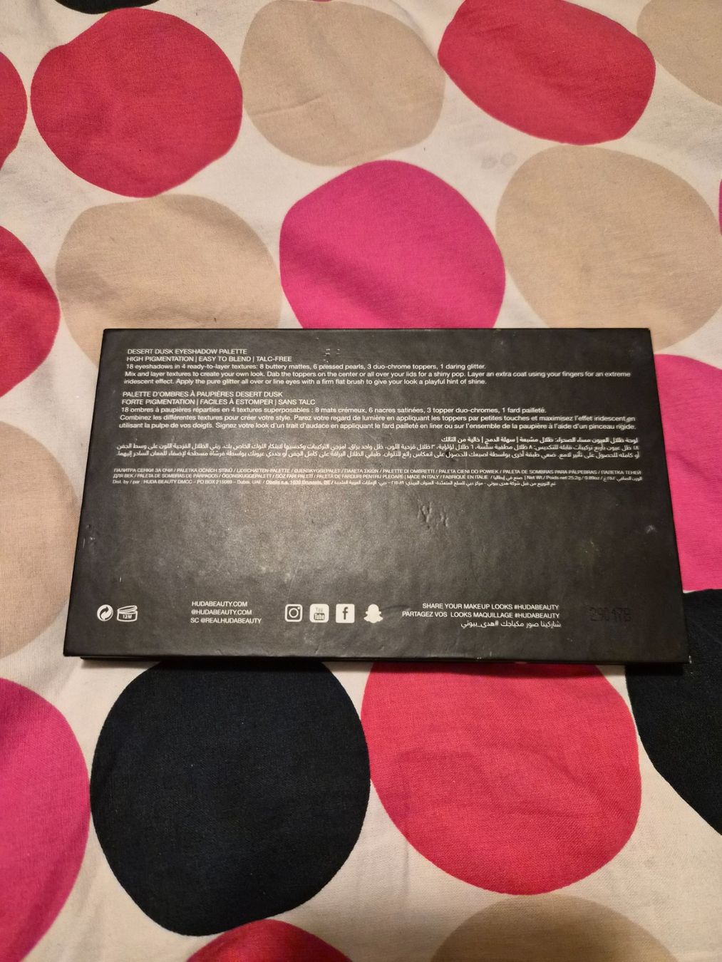 Huda Beauty Make-up: Huda Beauty desert dusk palette – Nuovo (secondo la descrizione) da Dietikon venduto da Eleda 1
