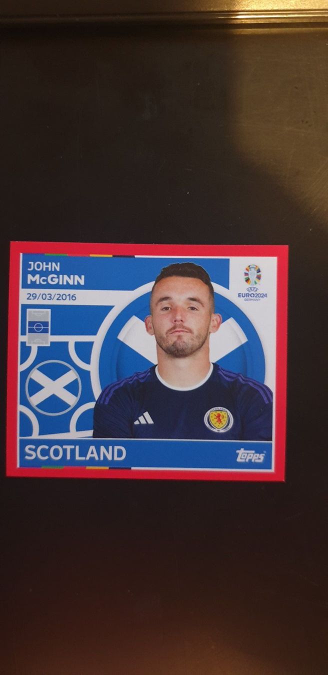 Topps Sammelbilder & Trading cards: Euro 2024 Sticker Topps SCO 15 – Neu (gemäss Beschreibung) aus Malters von burzi