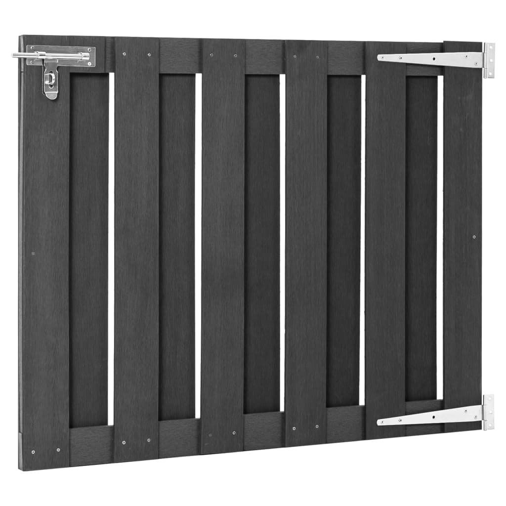 Porte: Gartentor WPC 100 x 80 cm Grau – Nuovo e nell'imballaggio originale da Zug venduto da Cheap-Shop 1