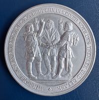 Medaille Erinnerung 1.Bundes der Eidgenossen 1891 Weissmetal