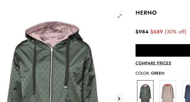 Herno Giacche: HERNO Wasserdichte Jacke / veste imperméable Oversize – Usato da Collonges venduto da arashee 5