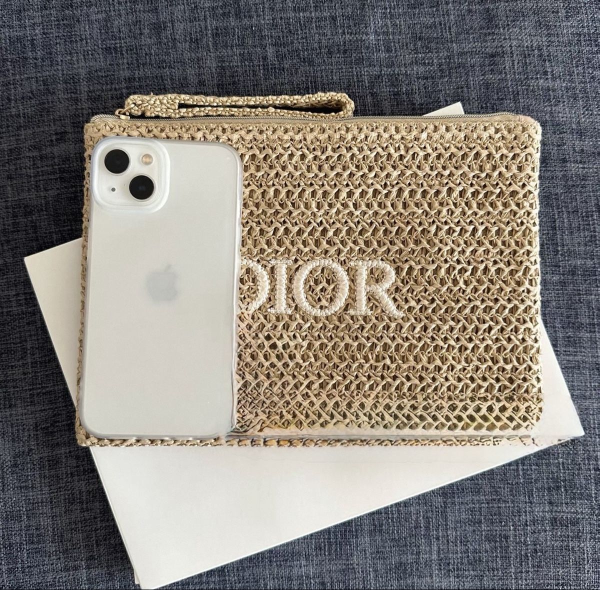 Borse: Dior Straw Clutch Bag – Nuovo e nell'imballaggio originale da Chur venduto da Madeys 4