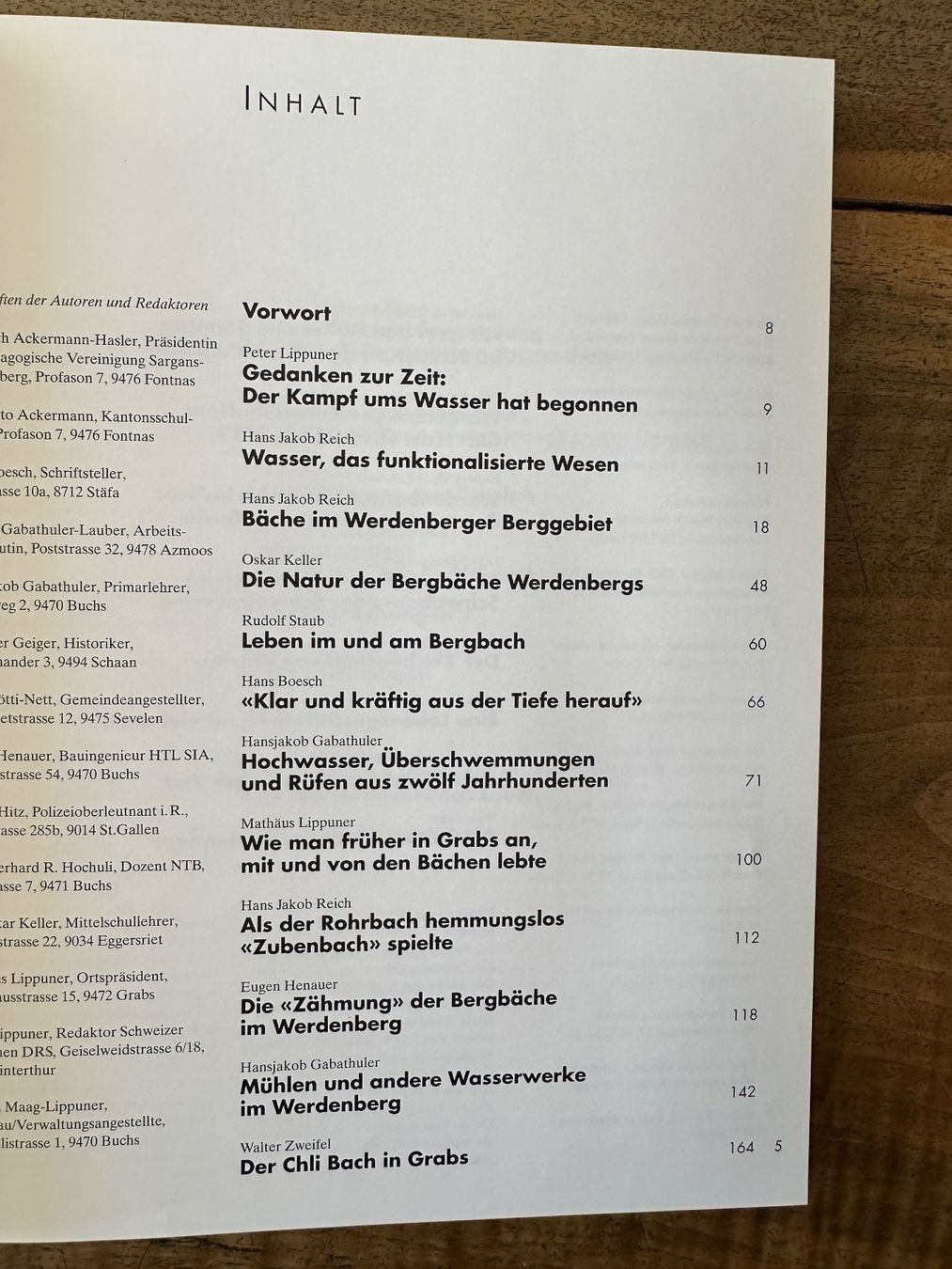Libri: Werdenberger Jahrbuch 1999: Bäche – Nuovo (secondo la descrizione) da Berschis venduto da Vild1 1