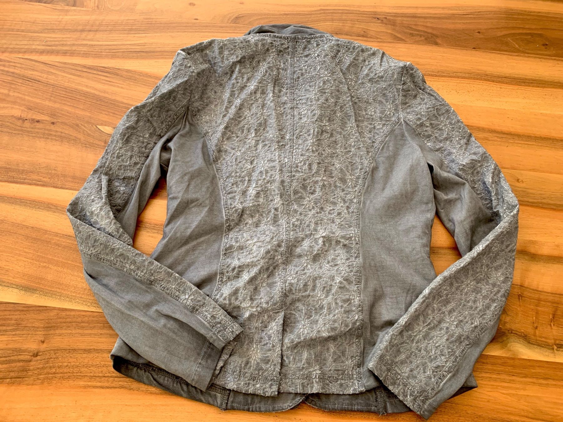 Giacche: SIMCLAN Luxus Blazer Jacke grau Gr. 40 – Usato da Meiringen venduto da snahhanssnah 4