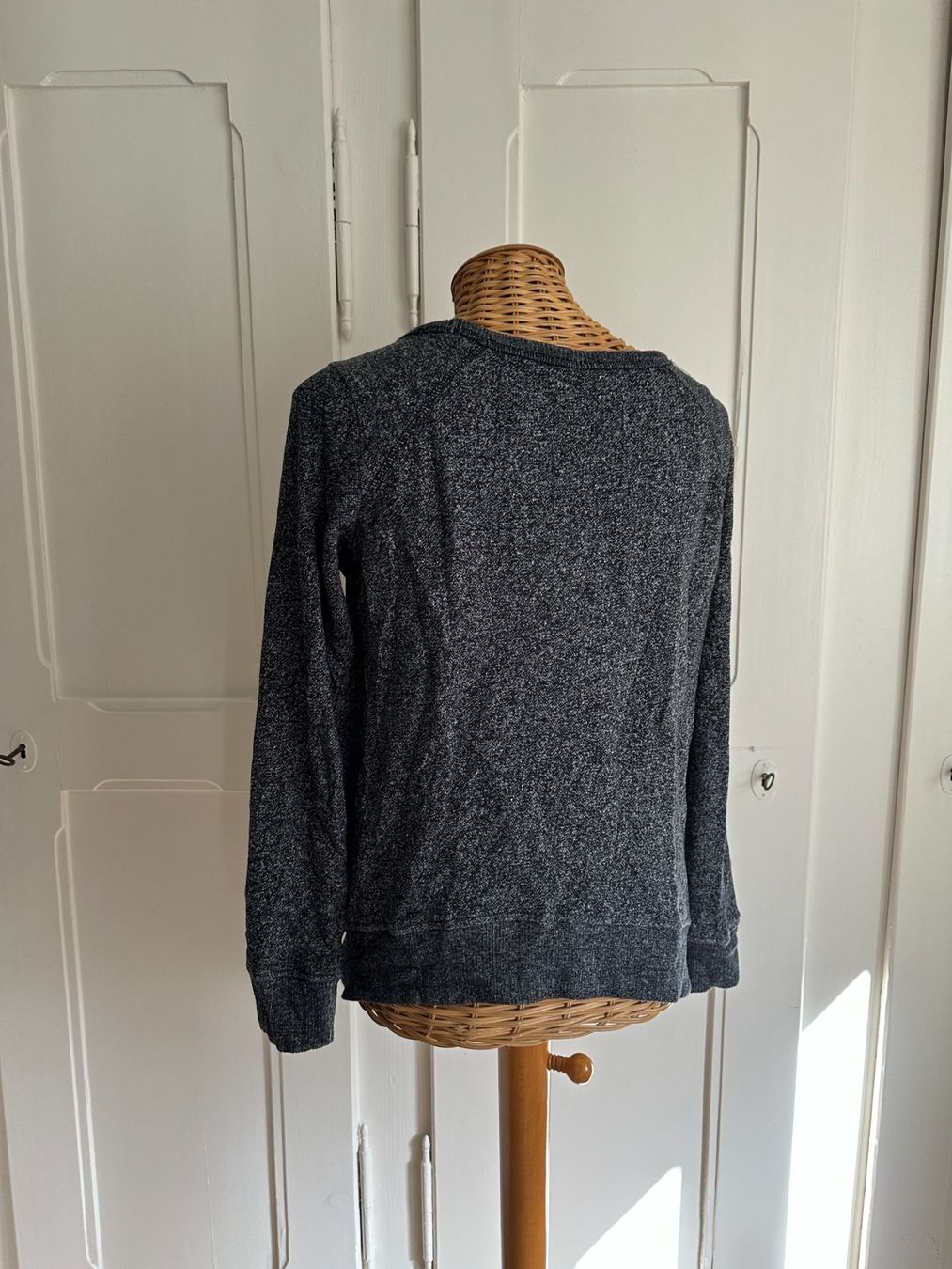 Pulls & Sweat-shirts: New York Sweatshirt grau meliert - S – D'occasion à Zürich par Diazaio 2