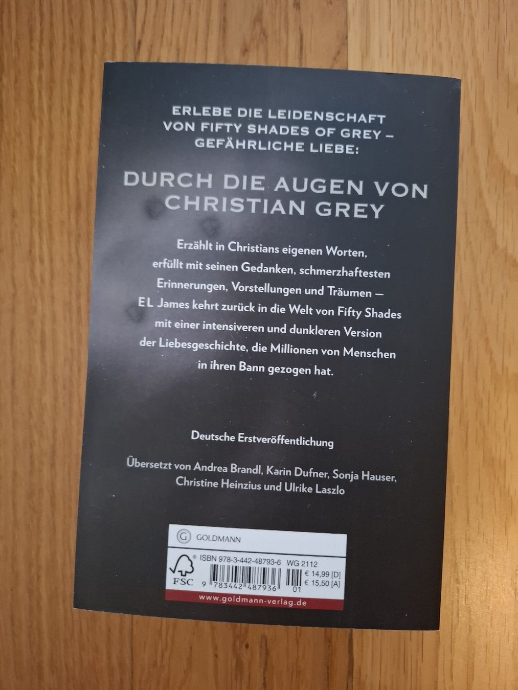 Libri: El James The Mister & Darker – Nuovo e nell'imballaggio originale da Wetzikon ZH venduto da Patricia1234 3