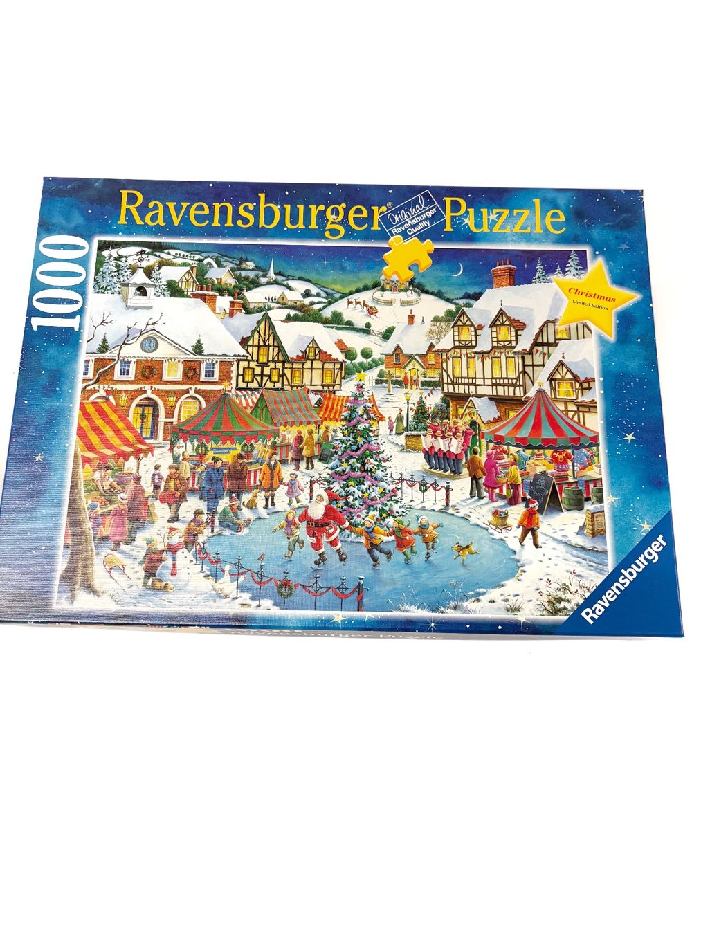 Ravensburger Puzzle: Puzzle 1000 - Weihnachtsmarkt – Usato da Neuenkirch venduto da Gluecks.Kauf