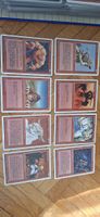Magic The Gathering Mirage 1995/96 – 8 rote Karten – MTG 