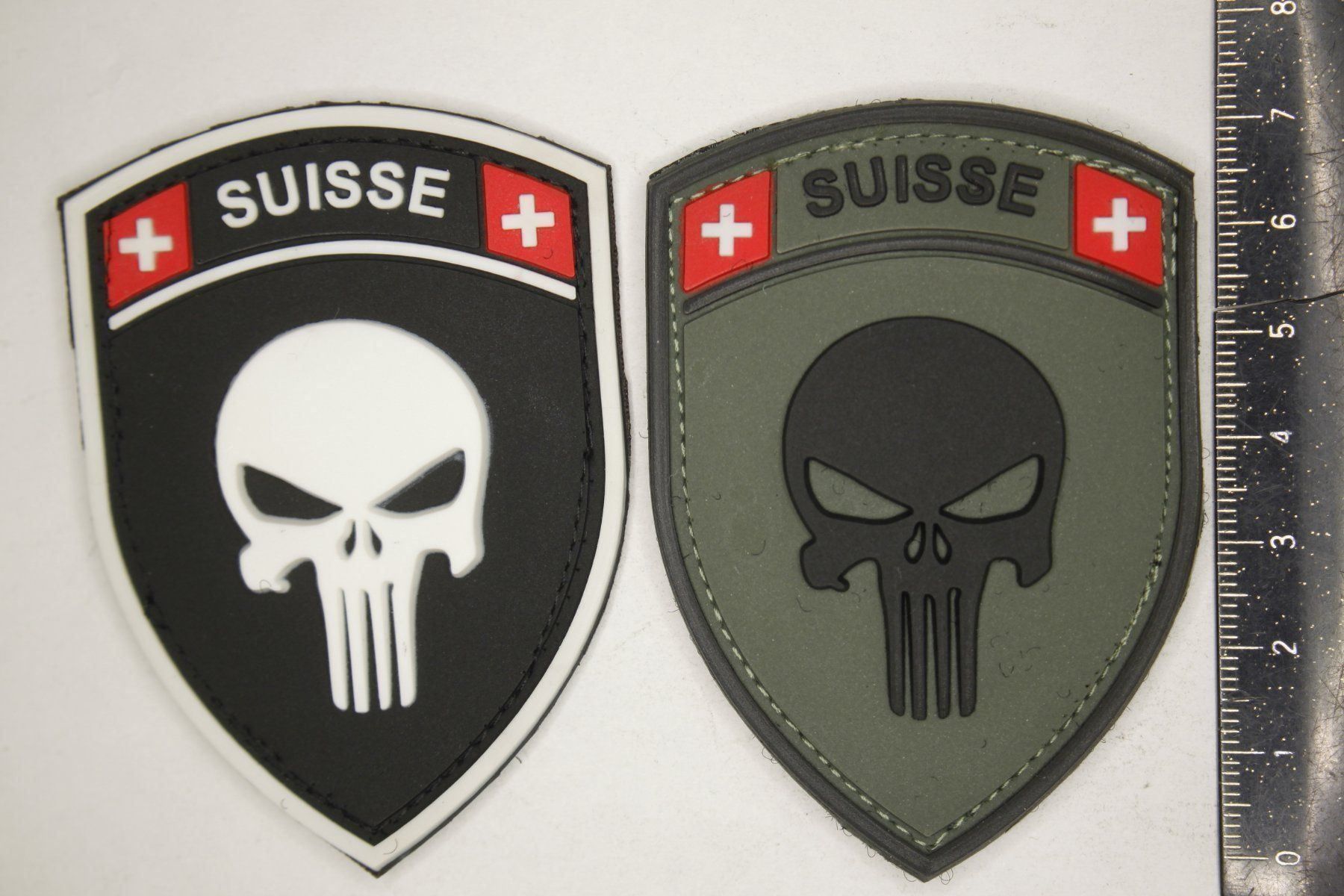Armée suisse Plaquettes & Badges: SUISSE Punisher – D'occasion à La plaine par 762