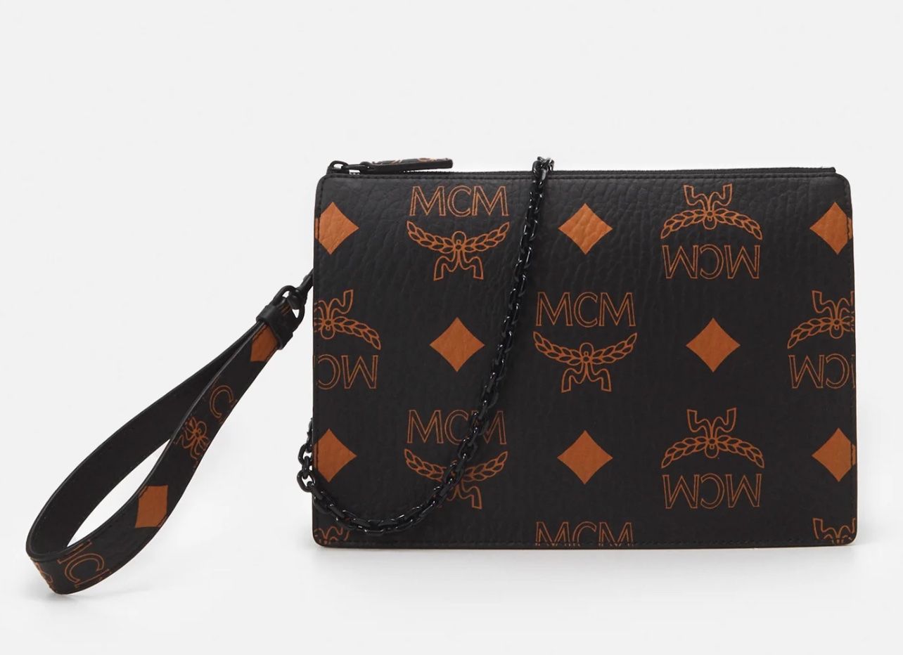 Mcm Taschen: MCM AREN POUCH SMALL - UMHÄNGETASCHE - BLACK – Neu und originalverpackt aus Oberaach von Dandy2021