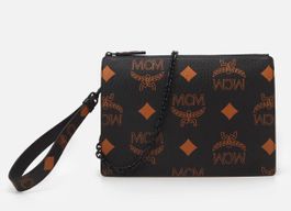 MCM AREN POUCH SMALL - UMHÄNGETASCHE - BLACK