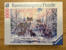 Ravensburger Puzzle 1000 Teile - Arktische Wölfe