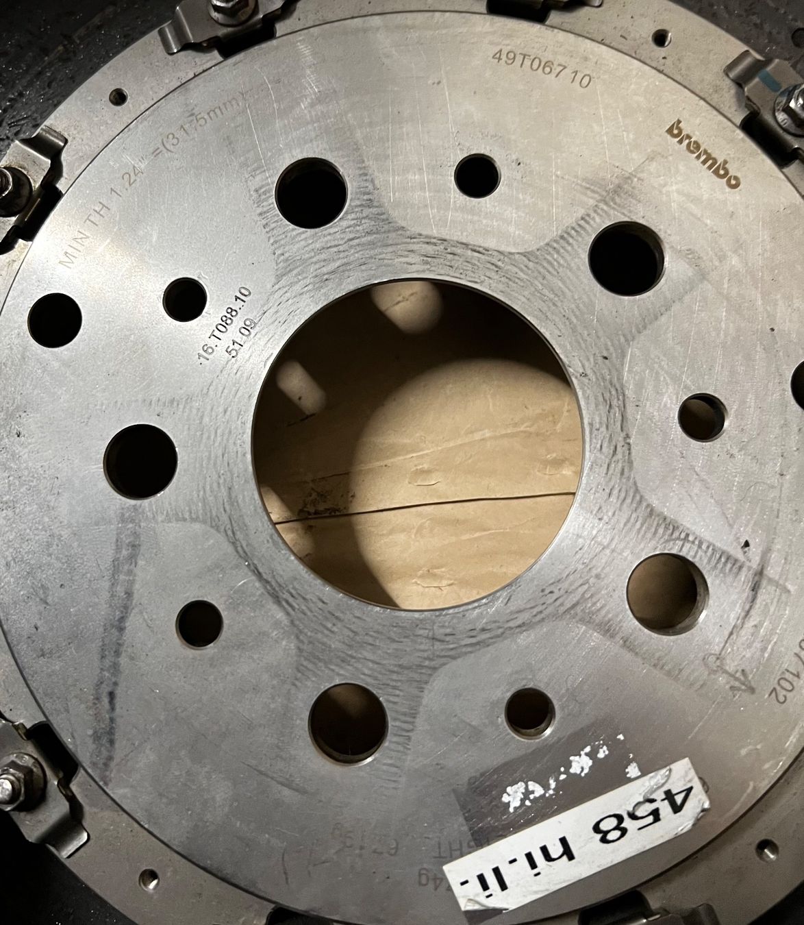 Alle Autoersatzteile: Carbon Keramik Bremsscheiben Ferrari – Gebraucht aus Zug von Welcome22 6