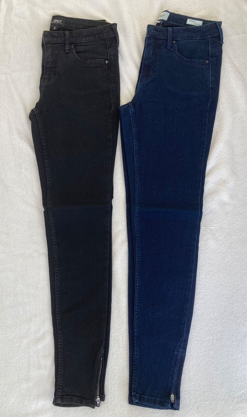Pantaloni: ONLY Jeans schwarz & blau – Usato da Galgenen venduto da user987 5