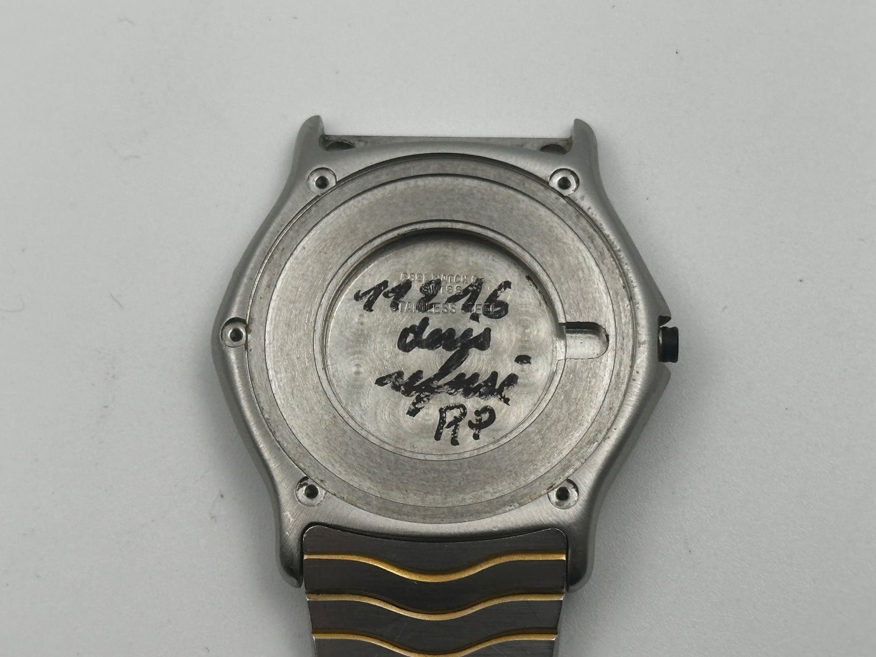 Ebel Uhren: Ebel Sport Classic Wave Gehäuse mit Band ref: 181903 – Gebraucht aus Brüttisellen von AlphaOmega05 2