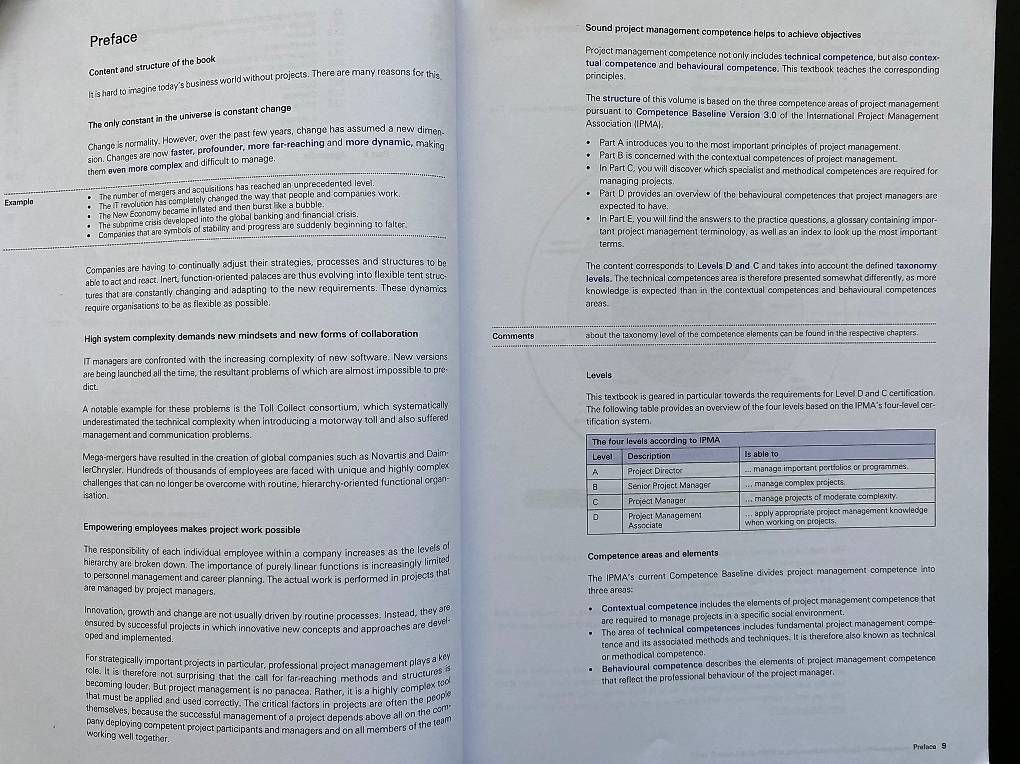Libri: Project management - Certification IPMA Levels D and C – Usato da Zürich venduto da Pascal_2bzx 4