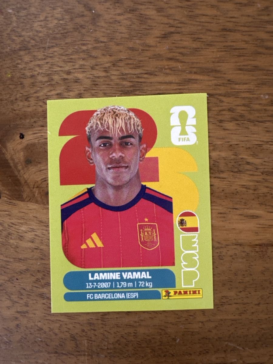 Panini Carte collezionabili: WM 2026 Panini - Lamine Yamal - ESP 15 – Nuovo (secondo la descrizione) da Pfaffhausen venduto da topitopi