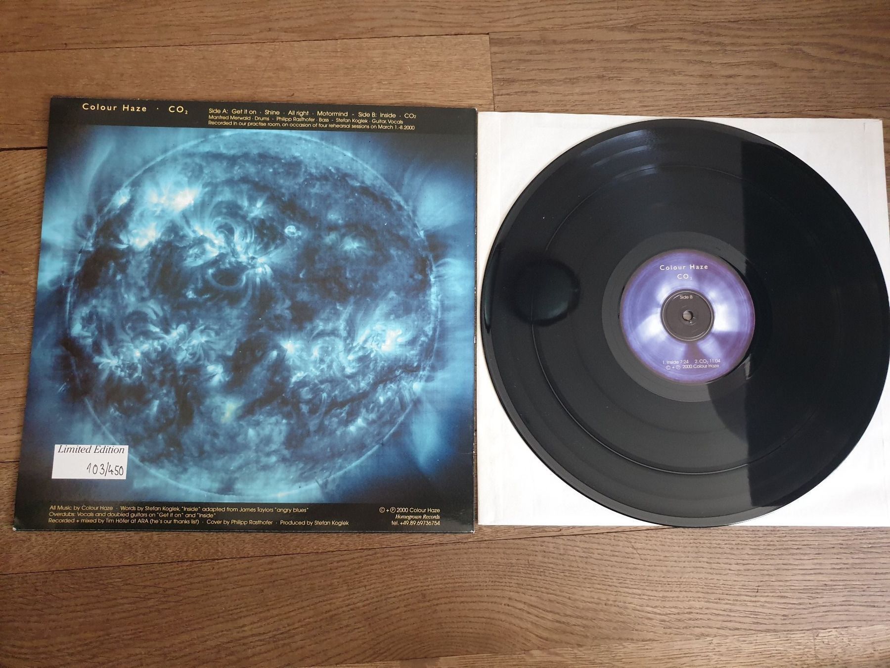 Dischi in vinile: Colour Haze – CO₂ – Usato da zürich venduto da ultraviolet 1