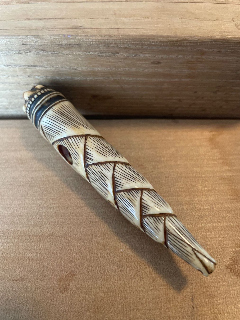 Figuren: Netsuke, Bambus Spross – Gebraucht aus Embrach von Gauvain1 1