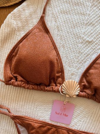 SUPER SALE Glitzer Bikini Set Gr. M - Neu - Gratis Versand