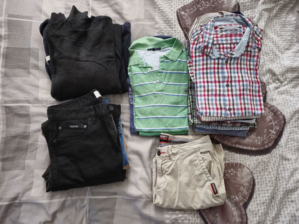 Lot Revendeur Vêtements Homme - Pull Jack & Jones Noir Taille M, Occasion Très Bon état