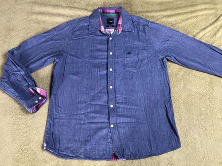 Madisson Herrenhemd Gr. L, Modern Fit, Baumwolle